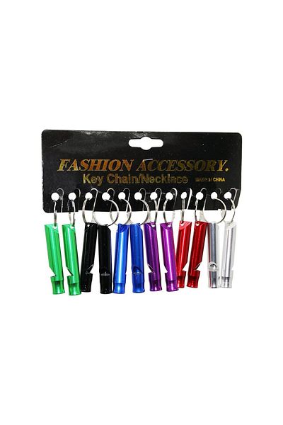Mena Rise Diyar-Ifırsatshop Color Metal Whistle Keychain ​​1017157
