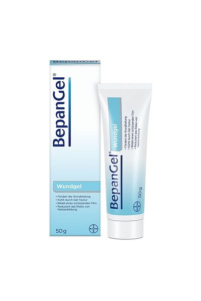 Bayer Gel, Bayer, Bepanthen, BepanGel, Soothing, Moisturizing and Repairing Effect, 50gr