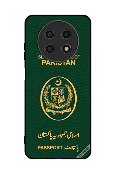 Covernex غطاء حماية لهاتف هواوي نوفا Y91 بنمط جواز سفر باكستاني