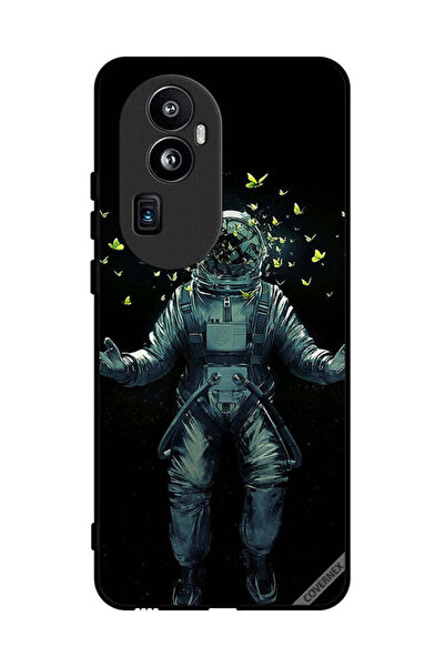 Covernex غطاء حماية لهاتف Oppo Reno 10 Pro Plus - رائد فضاء وفراشات