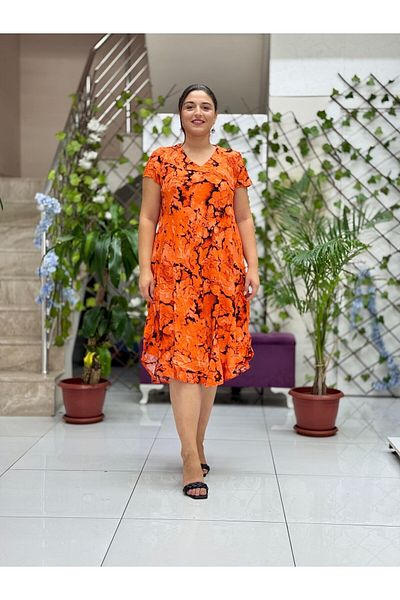 Punta Otantik Pss12335 Viscose Magic Dress