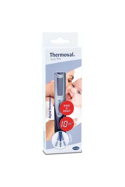 Hartmann Thermoval Kids Flex Digital Thermometer with Flexible Tip, Hartmann