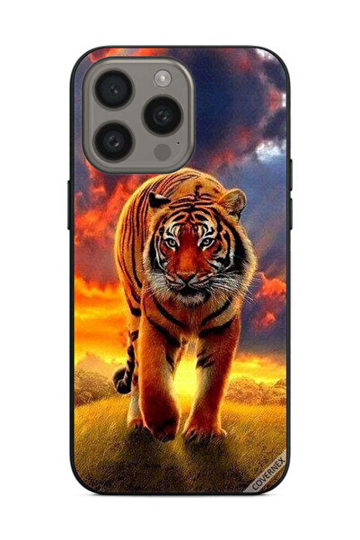 Covernex غطاء حماية لهاتف Apple iPhone 15 Pro Max Cheetah Walking