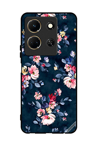Covernex غطاء حماية لهاتف Infinix Note 30 مزين برسومات زهور مرسومة يدويًا