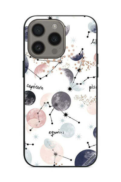 Covernex غطاء حماية لهاتف Apple iPhone 15 Pro - رسمة الكواكب الفنية