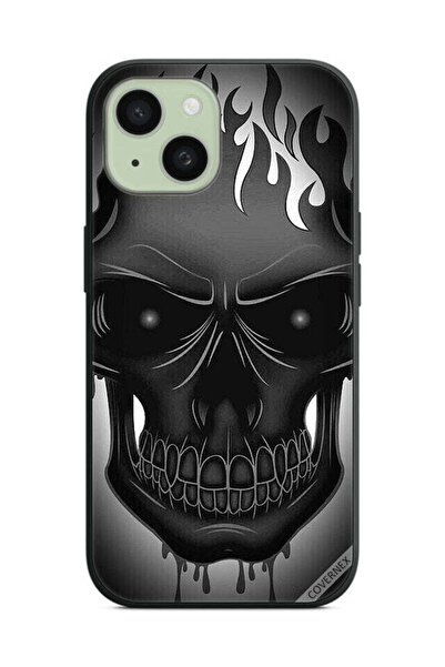 Covernex غطاء حماية لهاتف Apple iPhone 15 بتصميم جمجمة