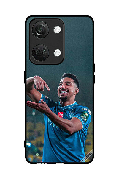 Covernex غطاء حماية لهاتف ون بلس نورد 3 5G سالم الدوسري يحمل كرة قدم