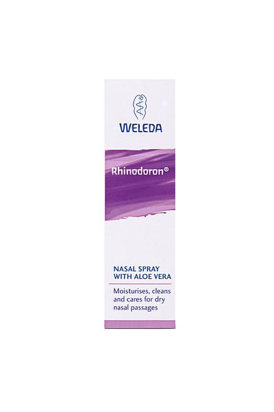 Weleda Rhinodoron Homeopathic Nasal Spray with Aloe Vera for Moisturizing Nasal Mucosa, 20ml