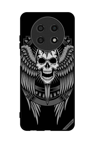 Covernex غطاء حماية لهاتف هواوي نوفا Y91 جمجمة بأجنحة نسر