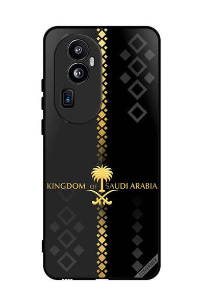 Covernex غطاء حماية لهاتف أوبو رينو 10 برو بلس بنقشة المملكة العربية السعودية