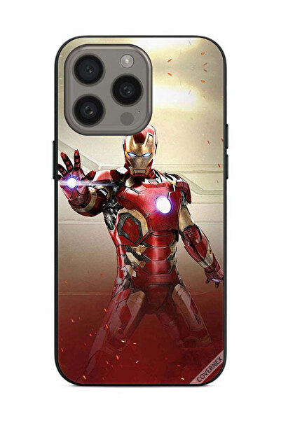 Covernex غطاء حماية لجهاز Apple iPhone 15 Pro Max Iron Man Defense