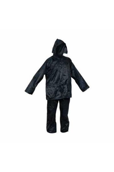 Mena Rise Diyar-Ifırsatshop Set Black Raincoat 1017157