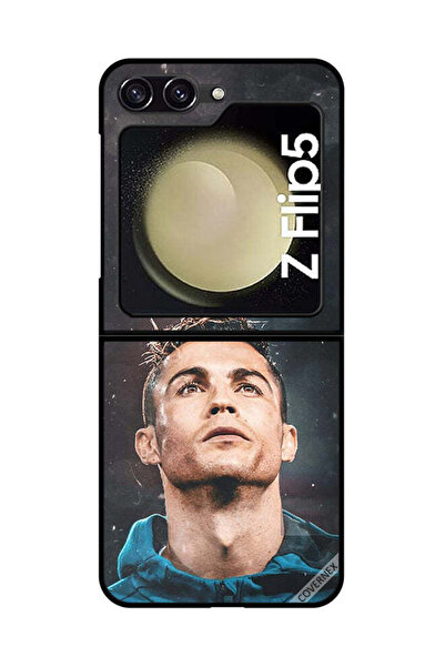 Covernex غطاء حماية لهاتف سامسونج جالاكسي زد فليب 5 رونالدو الملك