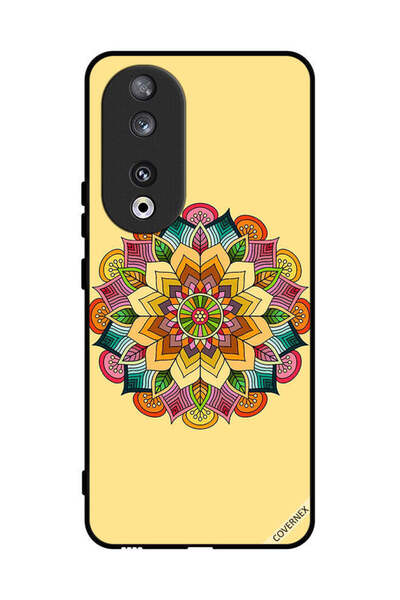 Covernex غطاء حماية لهاتف Honor 90 بنمط ماندالا دائري