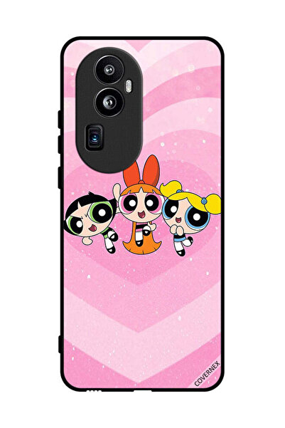 Covernex غطاء حماية لهاتف Oppo Reno 10 Pro Plus - رسوم متحركة للفتيات المحترفات