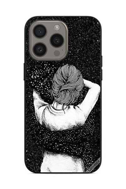 Covernex غطاء حماية لهاتف Apple iPhone 15 Pro - خيال ليلي لفتاة دودل