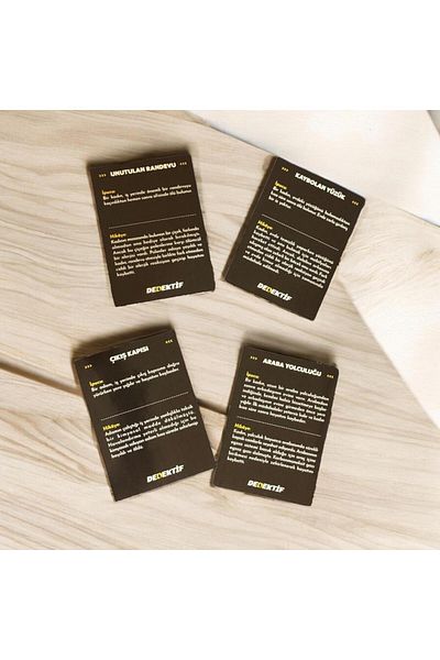 CNS Concept Card Detective, Murder Solve Game
