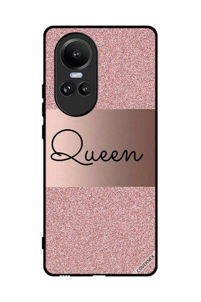 Covernex غطاء حماية لهاتف Oppo Reno10 Pro - خلفية لامعة بملكة