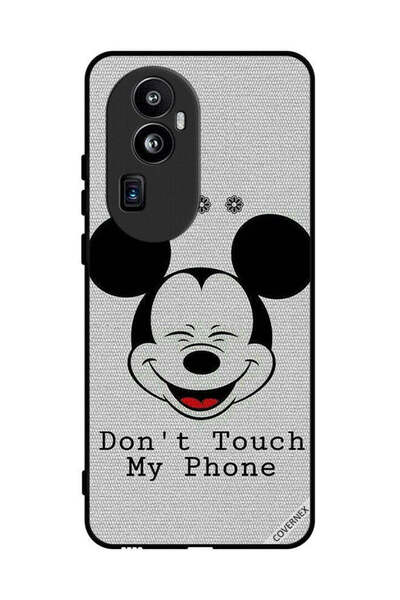 Covernex غطاء حماية لهاتف Oppo Reno 10 Pro Plus - لا تلمس هاتفي - ميكي