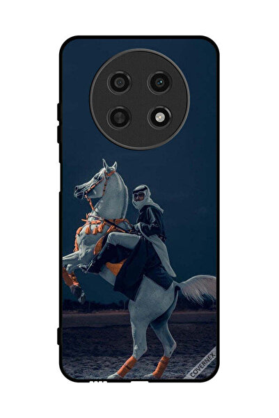 Covernex غطاء حماية لهاتف هواوي نوفا Y91 - شاب على حصان
