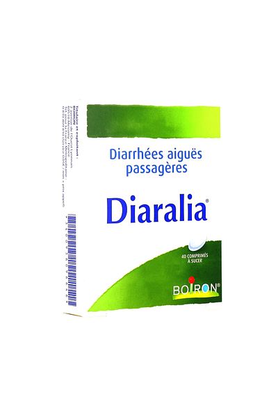 Boiron Homeopathic Medicine, Boiron, Diaralia, Against Transient Diarrhea, 60 tablets