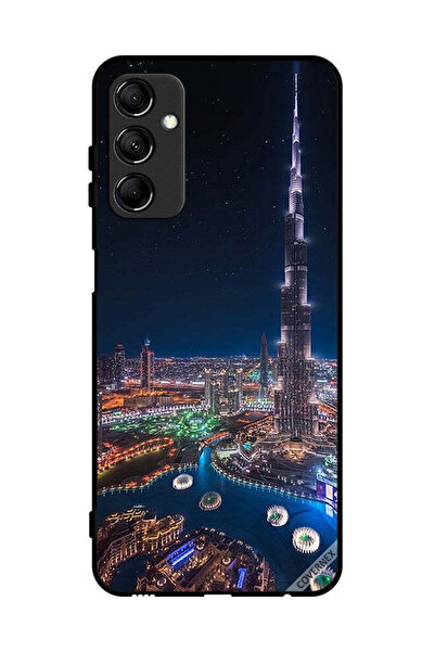 Covernex غطاء حماية لهاتف سامسونج جالاكسي M14 5G منظر ليلي لوسط المدينة