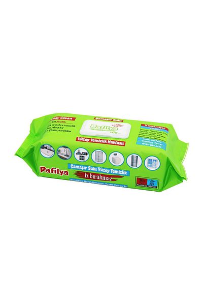 Mena Rise Şirinshop 102 Pcs Silicone - Laundry Water Surface Cleaning Towel - Wet Wipes Ceramic - Glass -