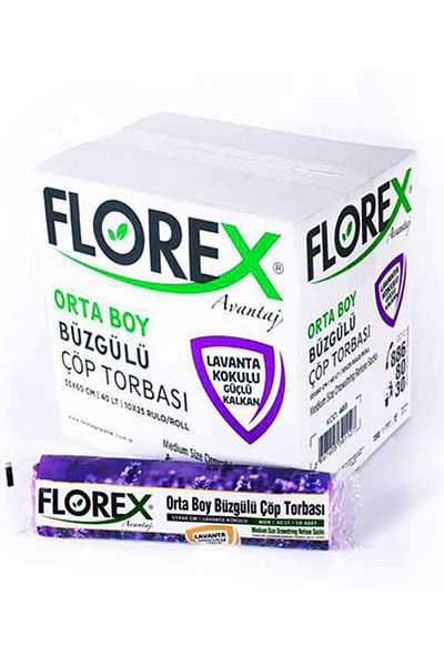 Mena Rise Diyar-Ifırsatshop Lavender Scented Medium 10 Pieces 55X60Cm Garbage Bag 1017157