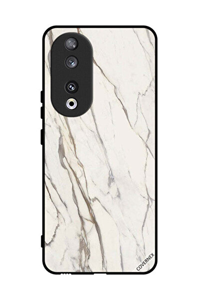 Covernex غطاء حماية لهاتف Honor 90 بنمط تصميم رخامي