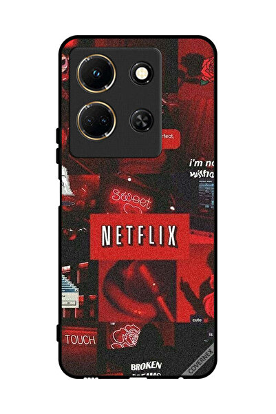 Covernex Protective Case Cover For Infinix Note 30 Netflix Tags