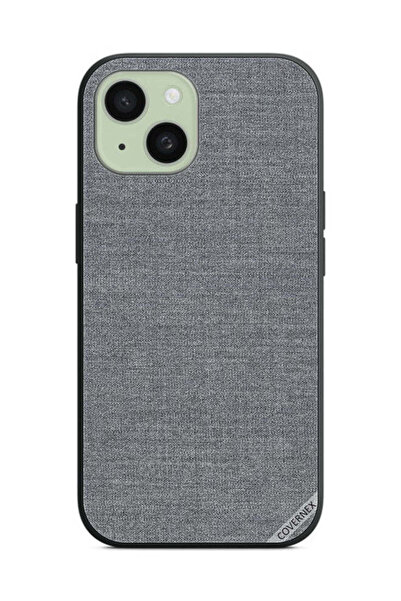 Covernex غطاء حماية لجهاز Apple iPhone 15 Plus بنمط قماشي