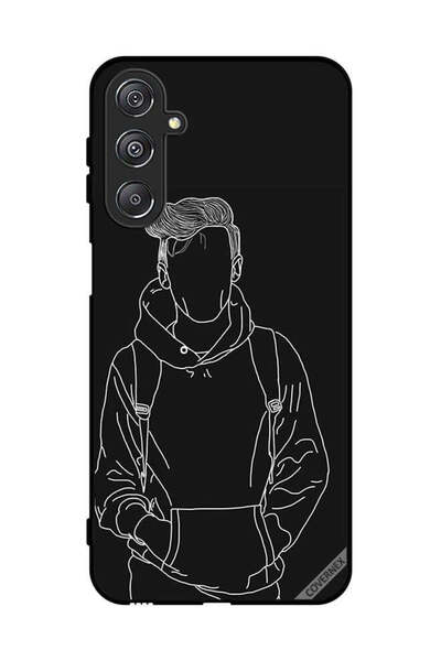Covernex غطاء حماية لهاتف سامسونج جالاكسي M34 5G رسم جاكيت بوي