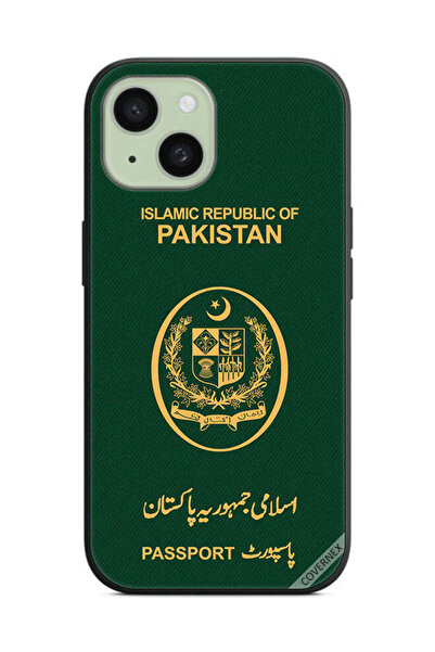Covernex غطاء حماية لهاتف Apple iPhone 15 بنمط جواز السفر الباكستاني