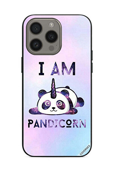 Covernex غطاء حماية لهاتف Apple iPhone 15 Pro - أنا فن Pandicorn