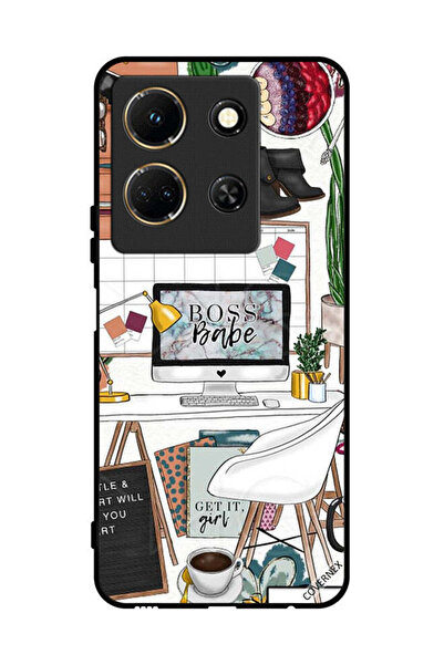 Covernex غطاء حماية لجهاز Infinix Note 30 - مشبك فني من Boss Babe