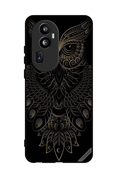 Covernex غطاء حماية لهاتف Oppo Reno 10 Pro Plus بتصميم بومة زهرية عصرية