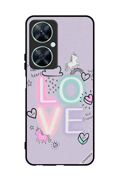 Covernex غطاء حماية لهاتف هواوي نوفا 11i - قلب حلو وحب وحيد القرن