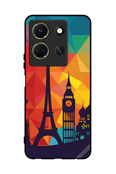 Covernex غطاء حماية لهاتف Infinix Note 30 بنمط باريس الملون