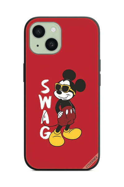 Covernex غطاء حماية لهاتف Apple iPhone 15 Swag Mickey Mouse