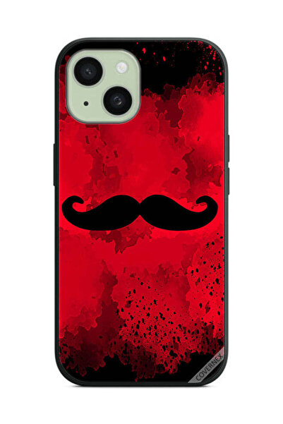 Covernex غطاء حماية لهاتف Apple iPhone 15 Mustache