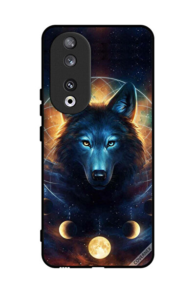 Covernex غطاء حماية لهاتف Honor 90 - ذئب في الفضاء