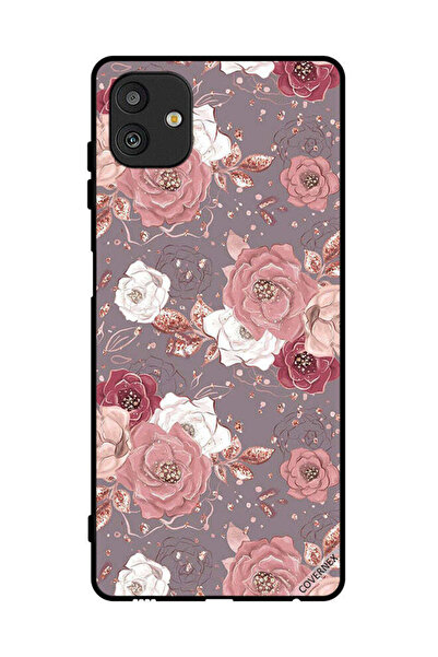 Covernex غطاء حماية لهاتف سامسونج جالاكسي M13 5G بخلفية زهرية