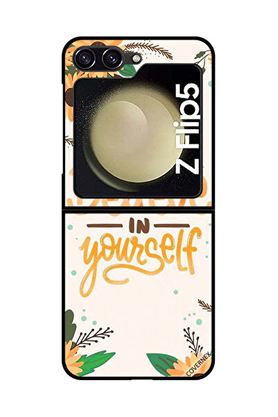 Covernex Protective Case Cover For Samsung Galaxy Z Flip 5 Believe In Yourself