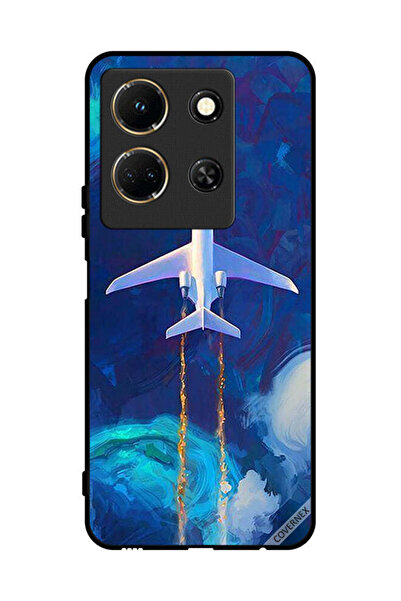 Covernex غطاء حماية لهاتف Infinix Note 30 بتصميم طائرة