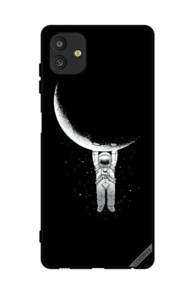 Covernex غطاء حماية لهاتف سامسونج جالاكسي M13 5G، صورة رائد فضاء معلق على الق...