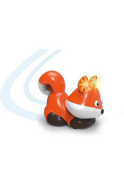 Smoby Toys Robot interactiv Vulpe Foxy, 2 jocuri de programare, Smoby Smart