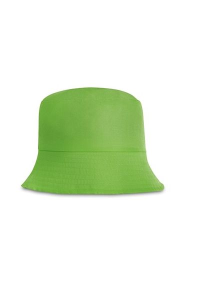 dalimag Green Bucket Hat, Polyester Panama, 58 cm