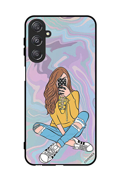 Covernex غطاء حماية لهاتف سامسونج جالاكسي M34 5G صورة فتاة تلتقطها
