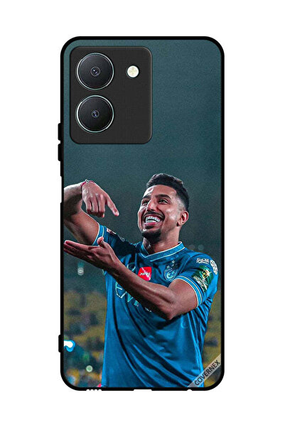 Covernex غطاء حماية لهاتف فيفو Y36 4G سالم الدوسري يحمل كرة قدم