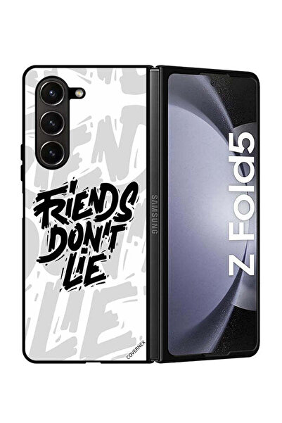 Covernex غطاء حماية لهاتف سامسونج جالاكسي زد فولد 5 - خط يد الأصدقاء لا يكذبون